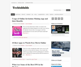 Techtabloids.com(IPhone case) Screenshot
