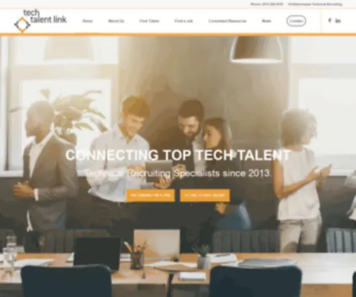Techtalentlink.com(Technical Recruiters) Screenshot