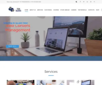 Techtalents.in(IT & Engineering Services) Screenshot