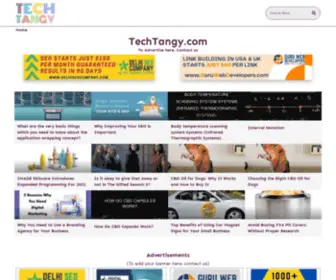 Techtangy.com(Tech, Marketing, Business, Health and Travel Blog) Screenshot