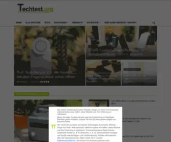 Techtest.org(Der Techblog) Screenshot