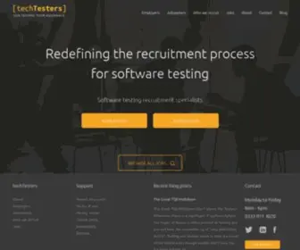 Techtesters.com(TechTesters) Screenshot