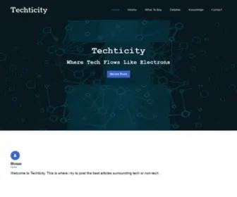 Techticity.com(Techticity) Screenshot