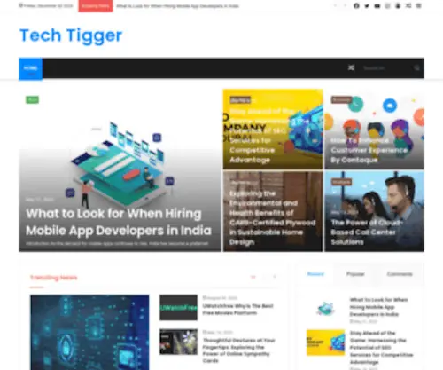 Techtigger.com(Tech Tigger) Screenshot