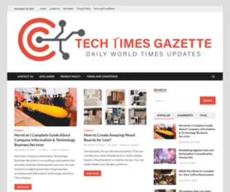 Techtimesgazette.com(Tech Times Gazette) Screenshot