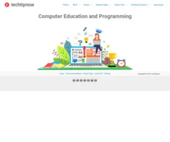 Techtipnow.in(CBSE Computer Science) Screenshot