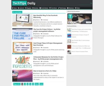 Techtipsdaily.com(Tech Tips Daily) Screenshot