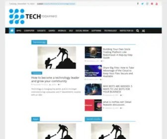 Techtodayinfo.us(Tech Today Info) Screenshot