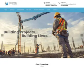 Techtonbuildcons.com(Techton Buildcons) Screenshot