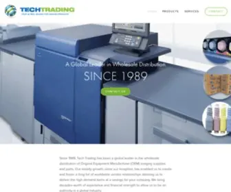 Techtradinginc.net(Tech Trading) Screenshot