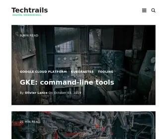 Techtrails.io(Techtrails) Screenshot