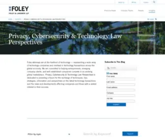 Techtransactionstoday.com(Privacy, Cybersecurity & Technology Law Perspectives) Screenshot