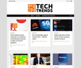 Techtrends.co.zm(Techtrends Zambia) Screenshot