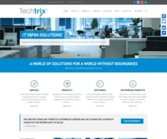 Techtrix.in(Techtrix Solutions Pvt. Ltd) Screenshot