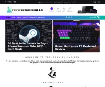 Techtronicninja.com(techtronicninja) Screenshot