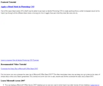 Techtutor.tv(Video Tutorials) Screenshot