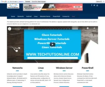 Techtutsonline.com(Cisco Networks) Screenshot