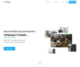 Techugo.ca(Hire Top Mobile App Development Company In Canada) Screenshot