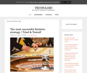 Techuloid.com(Techuloid) Screenshot