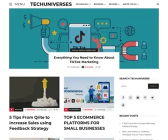 Techuniverses.com(Platform for Professional Learning) Screenshot