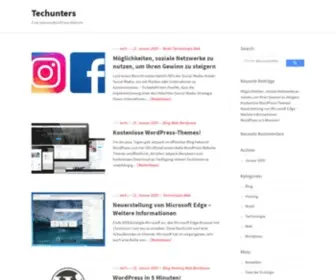Techunters.xyz(Techunters) Screenshot