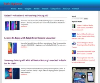 Techupdate3.com(Tech Updates) Screenshot