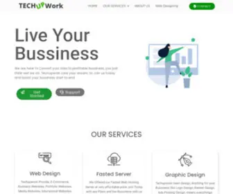 Techupwork.in(Techupwork) Screenshot