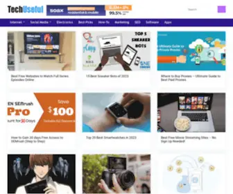 Techuseful.com(Tech Product Research) Screenshot