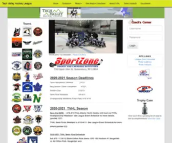 Techvalleyhockeyleague.com(Techvalleyhockeyleague) Screenshot