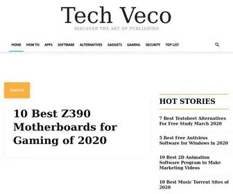 Techveco.com(TechVeco) Screenshot