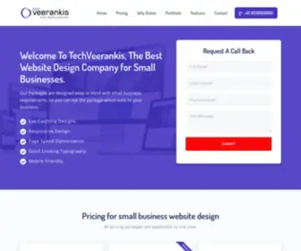 Techveerankis.in(Cheap web design) Screenshot