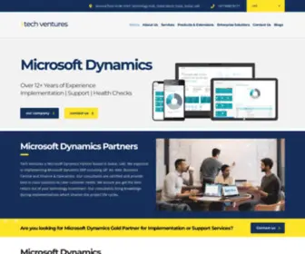 TechventuresGlobal.com(Microsoft Dynamics Partner UAE) Screenshot