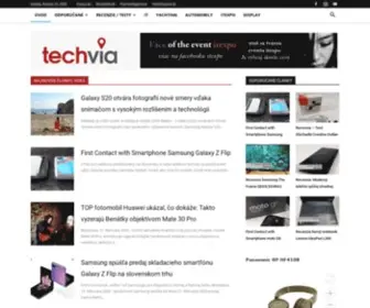 Techvia.sk(Novinky) Screenshot