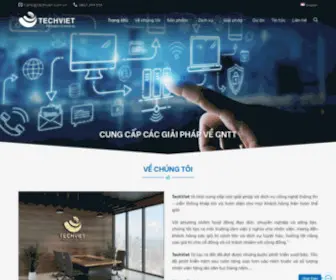 Techviet.com.vn(Giải pháp toàn diện về CNTT) Screenshot