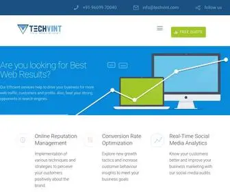 Techvint.com(The Best SEO Company) Screenshot