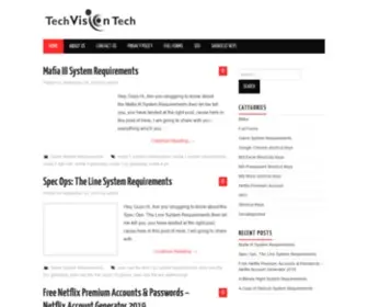 Techvisiontech.com(Techvisiontech) Screenshot