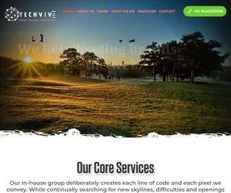 Techvive.biz(Web Development) Screenshot