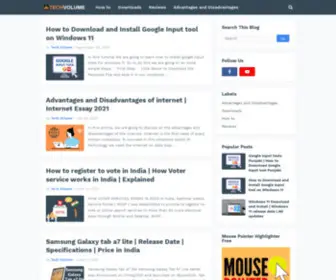 Techvolume.in(TechVolume) Screenshot