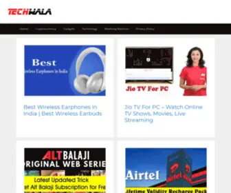 Techwala.info(Techwala Blog) Screenshot