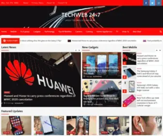 Techweb24X7.com(TECHWEB 24X7) Screenshot
