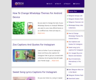 Techwebsites.net(The primary purpose of this blog) Screenshot