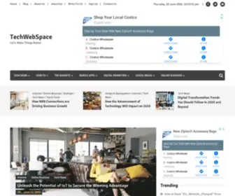 Techwebspace.com(Technology & Marketing Blog) Screenshot