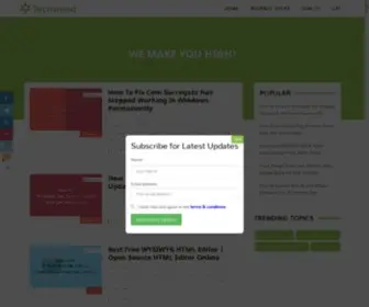 Techweed.net(Tech Weed) Screenshot