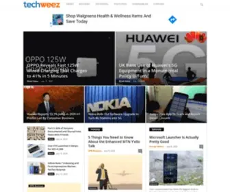Techweez.com(Technology News and Reviews) Screenshot