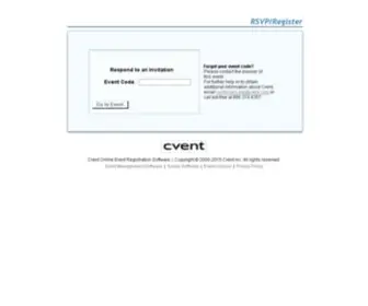 Techwellreg.com(Cvent is a web) Screenshot