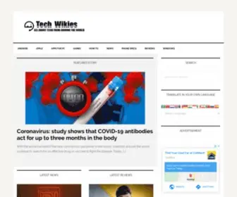 Techwikies.com(All About Tech From Around the World) Screenshot