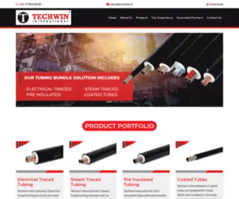 Techwin.in(Techwin International) Screenshot
