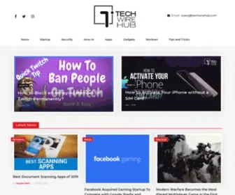 Techwirehub.com(Startups, Reviews and Technology News) Screenshot