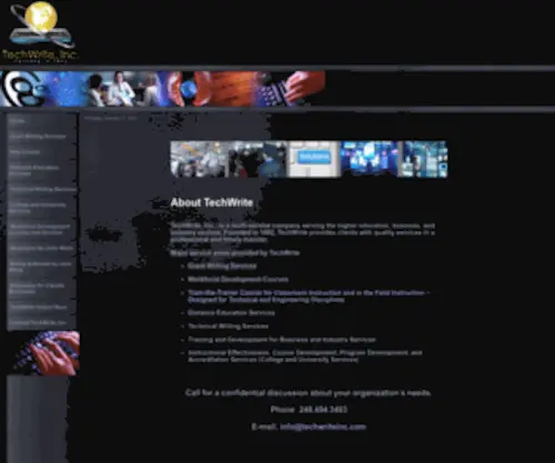 Techwriteinc.com(TechWrite, Inc) Screenshot