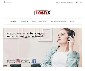 Techx.com.my(TechX Malaysia) Screenshot